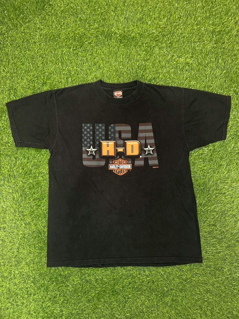 Harley-Davidson T-Shirt Size 2XL Black USA Great Falls Montana